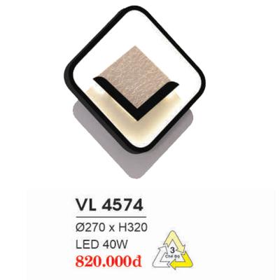 Đèn Tường Trang Trí Hiện Đại Năm 2022 VL-4574