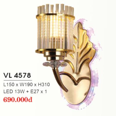Đèn Tường Trang Trí Hiện Đại Năm 2022 VL-4578