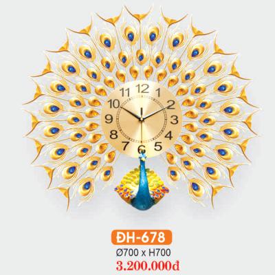 Đồng Hồ Decor Trang Trí Phòng Khách HF-678