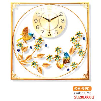 Đồng Hồ Decor Trang Trí Phòng Khách HF-990