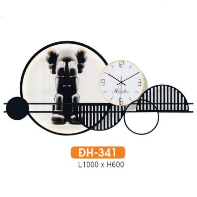 Đồng Hồ Decor Trang Trí Sang Trong HF-341