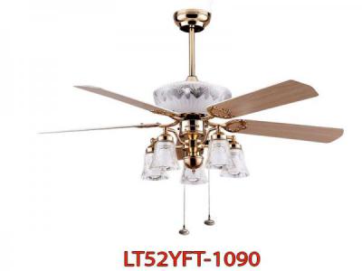 Quạt Đèn Trần Cánh Gỗ LT52YFT-1090 Hiện Đại, Siêu Bền