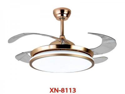Quạt Trần Cánh Cụp XN-8113 Đèn 3 Chế Độ Sáng