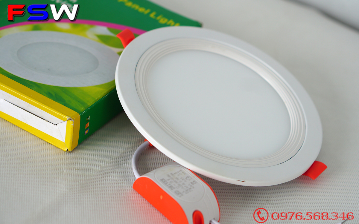 Đèn led âm trần 12W| ánh sáng vàng| giá kho