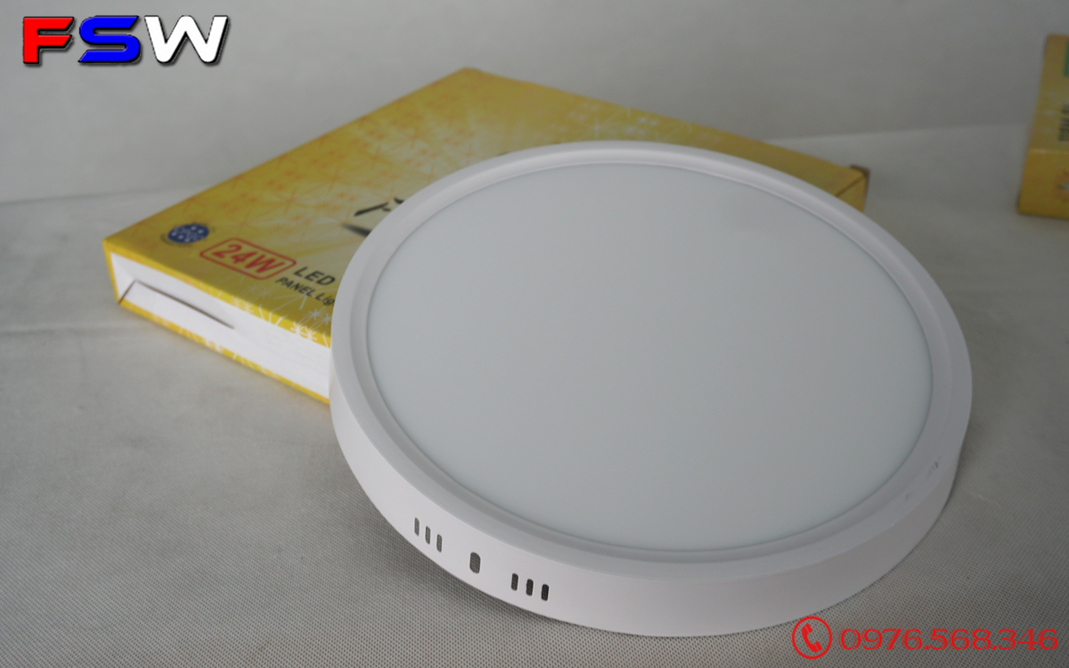 Đèn ốp trần FSW 24W tròn| 2 chế độ sáng