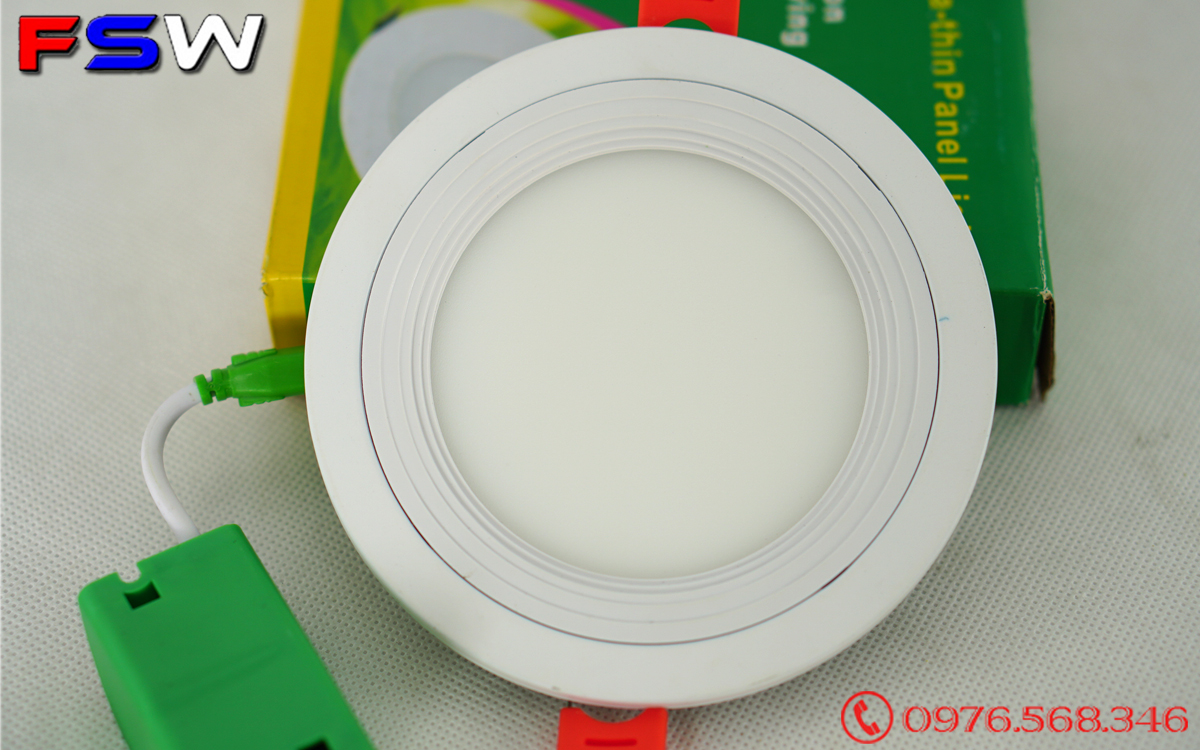 Đèn led âm trần 7w| ánh sáng vàng
