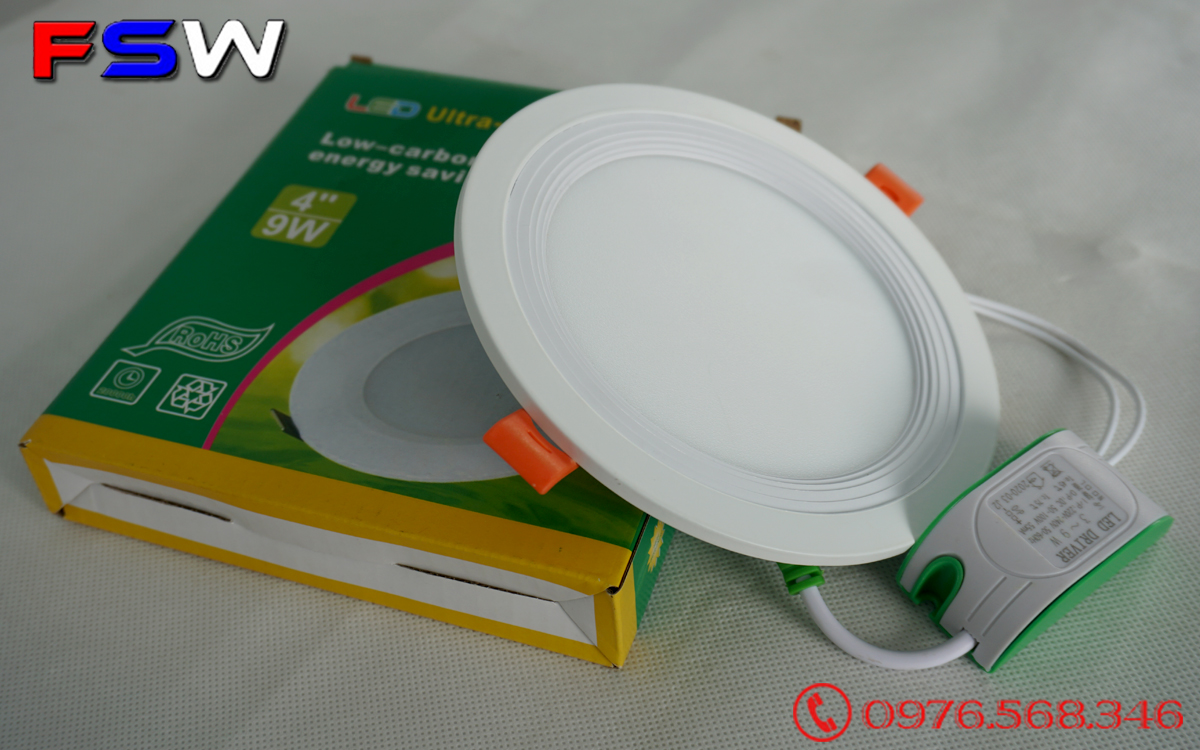 Đèn led âm 9W| ánh sáng trắng