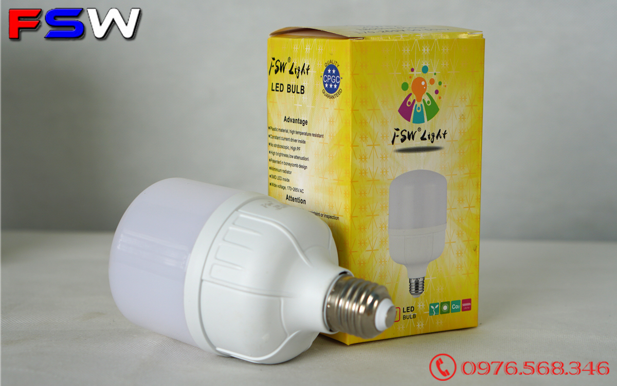 Đèn bóng bulb FSW 20W siêu tiết kiệm