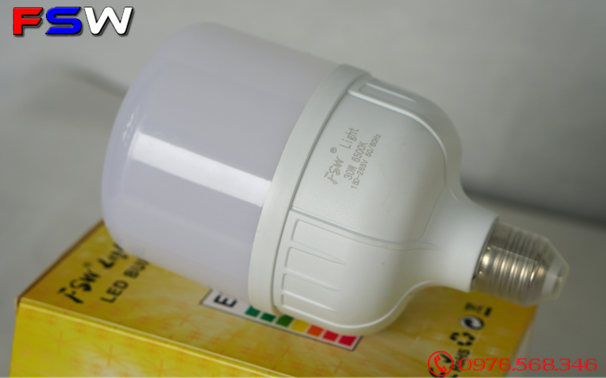 Đèn led FSW 30W| bóng búp E27