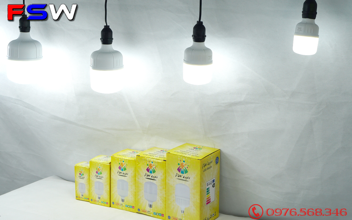 Đèn led FSW 30W| bóng búp E27