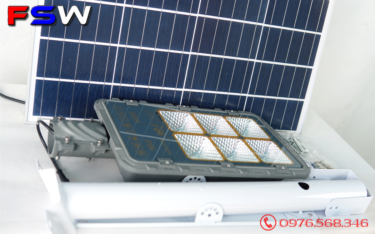 Đèn đường FSW 300W| năng lượng mặt trời cao cấp