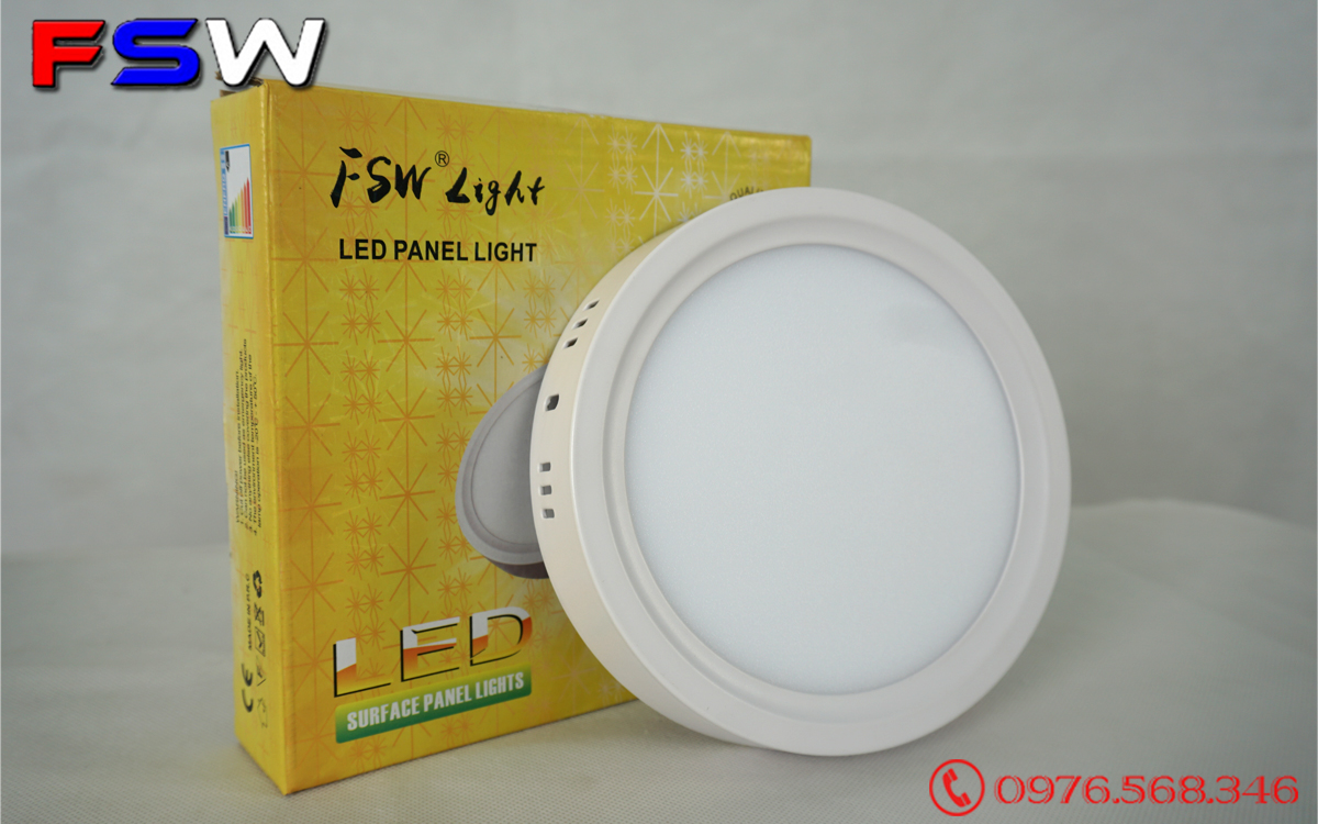 Đèn led ốp trần FSW 12W giá tốt