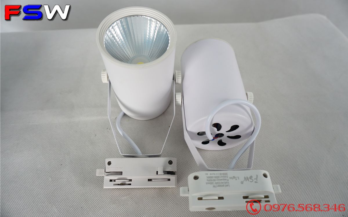 Đèn rọi siêu sáng FSW 7W ánh sáng trắng