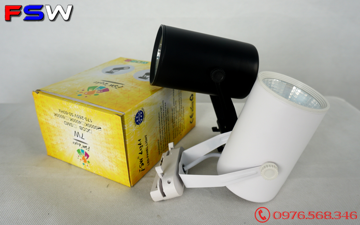 Đèn rọi tiêu điểm FSW 7W ánh sáng vàng