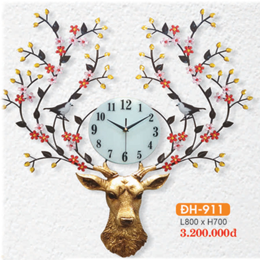 Đồng Hồ Decor Trang Trí Phòng Khách HF-912