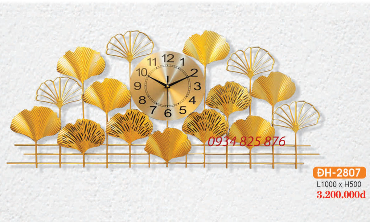 Đồng Hồ Decor Trang Trí Phòng Ngủ HF-2807
