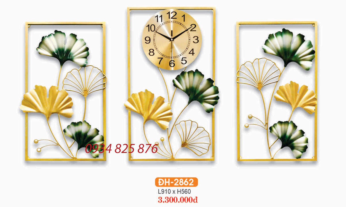 Đồng Hồ Decor Trang Trí Phòng Ngủ HF-2807