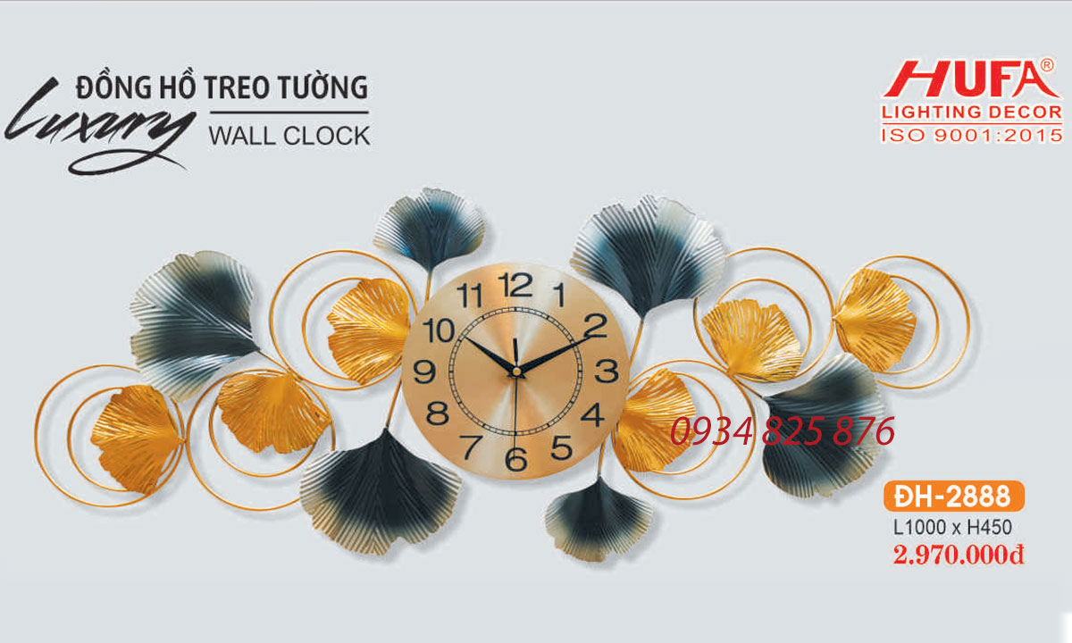 Đồng Hồ Decor Trang Trí Hiện Đại HF-2888