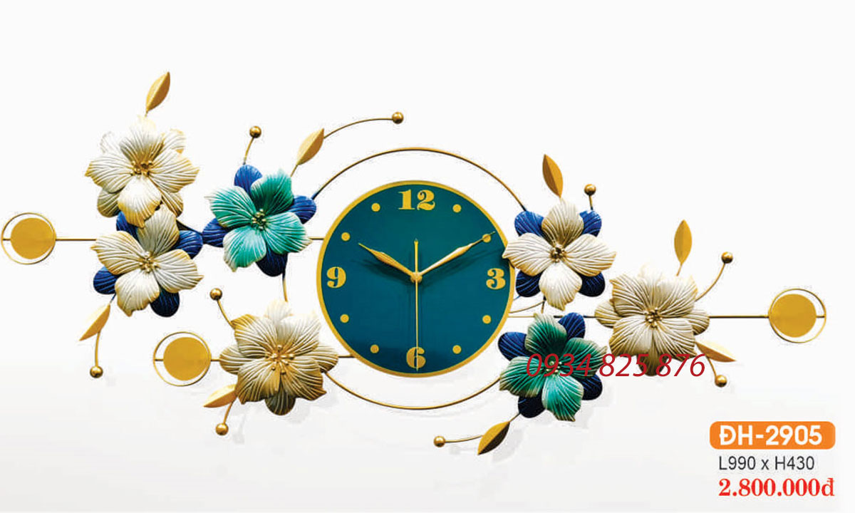 Đồng Hồ Decor Trang Trí Hiện Đại HF-2905