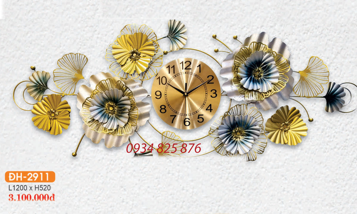 Đồng Hồ Decor Trang Trí Hiện Đại HF-2911