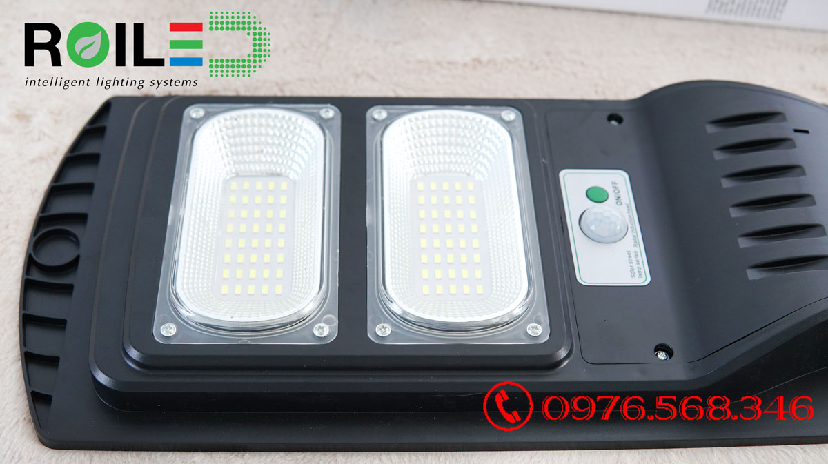 Đèn Đường Liền Thể Roiled RL60W |Năng Lượng Mặt Trời
