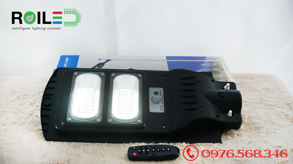 Đèn Đường Liền Thể Roiled RL60W |Năng Lượng Mặt Trời