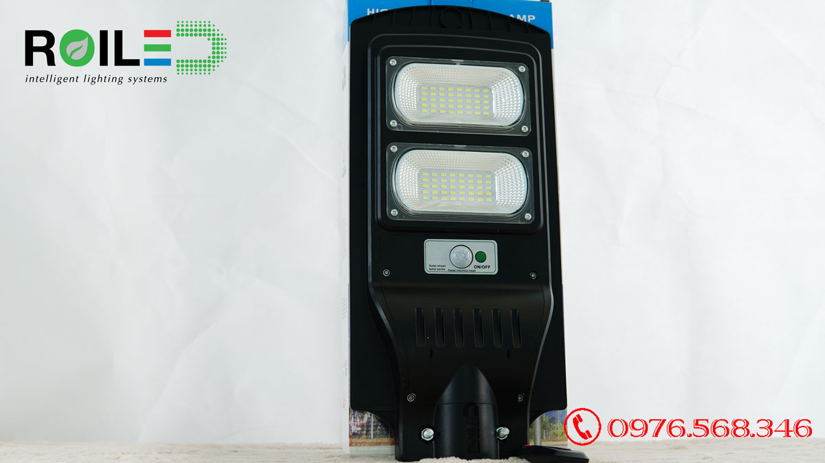 Đèn Đường Liền Thể Roiled RL60W |Năng Lượng Mặt Trời