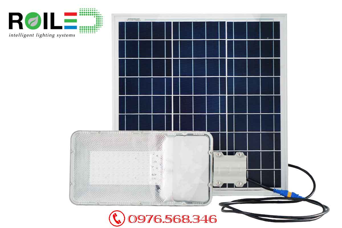 Đèn đường năng lượng mặt trời 200W Roiled D-200