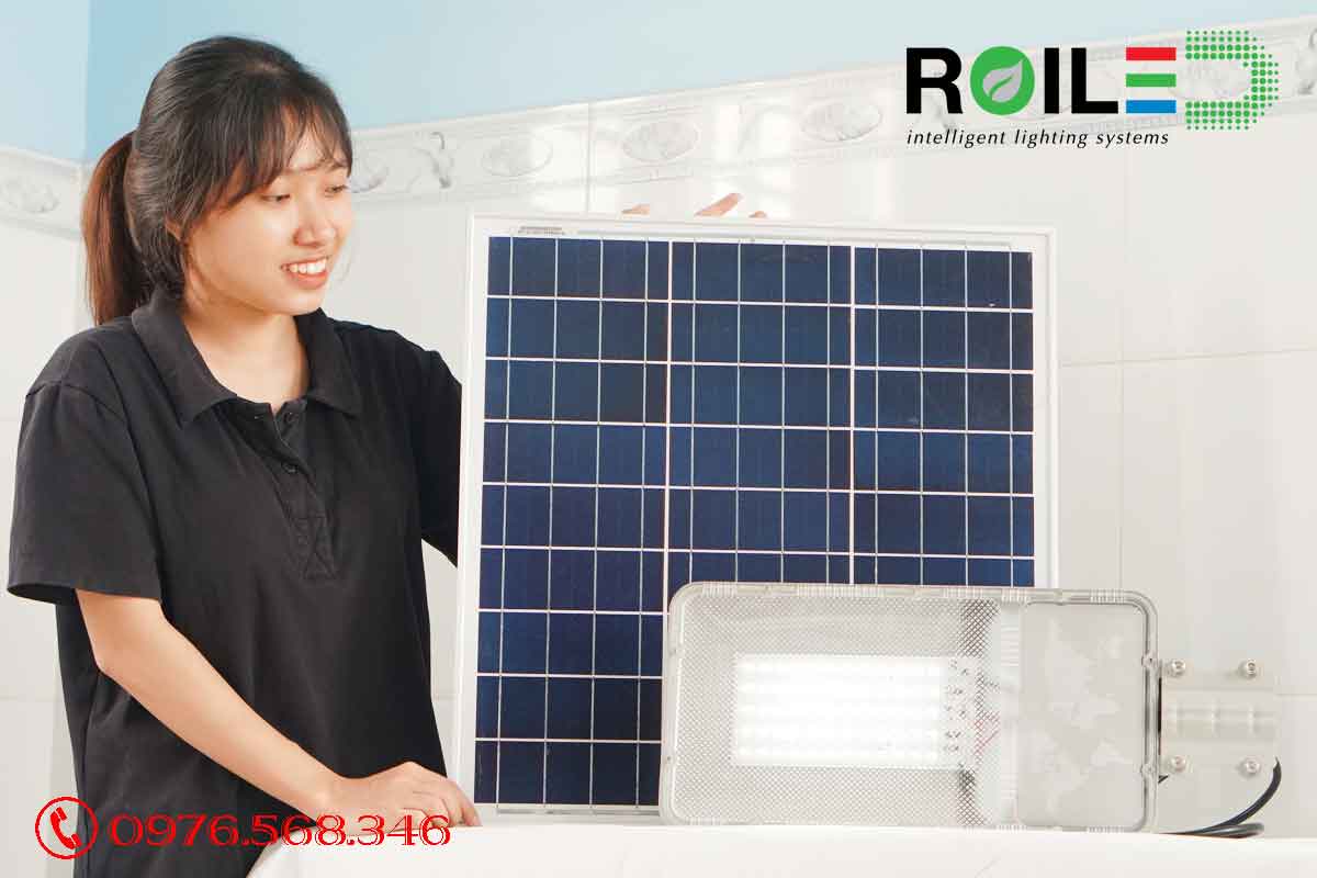 Đèn đường năng lượng mặt trời 200W Roiled D-200