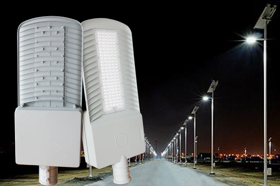 Đèn đường công trình cao cấp năng lượng mặt trời 50w