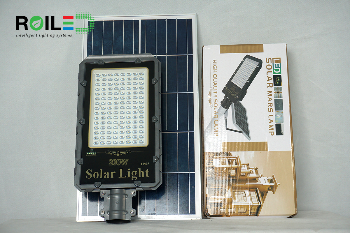 Đèn đường pin rời Roiled RD200W| NLMT