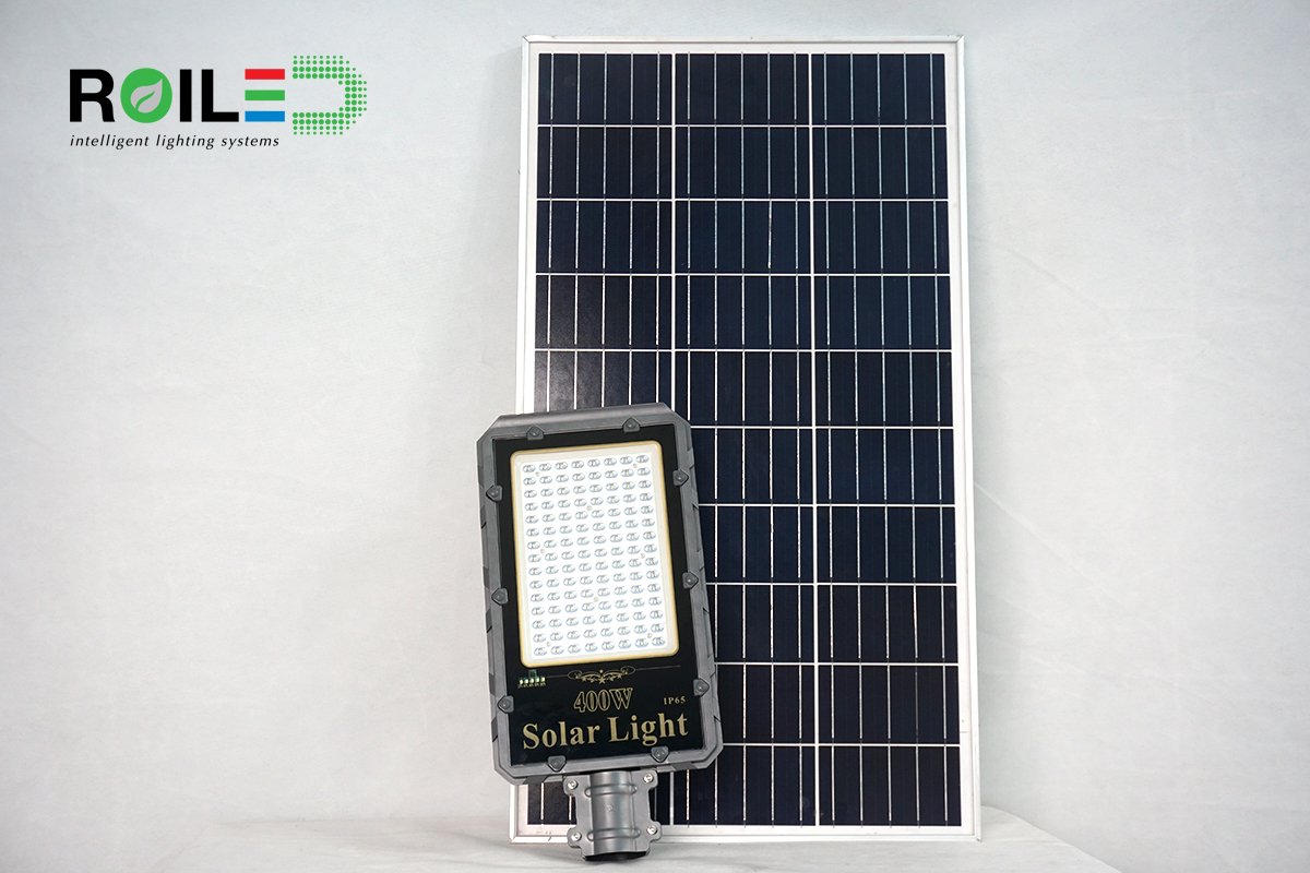Đèn Roiled RD400W cao cấp| đèn đường NMLT pin rời: