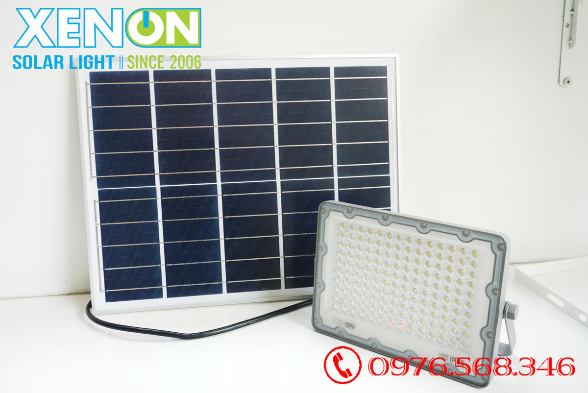 Đèn pha năng lượng mặt trời Xenon Deluxe DL100W
