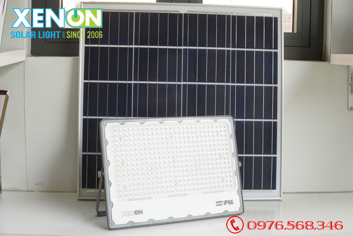 Đèn pha năng lượng mặt trời Xenon Deluxe DL300W