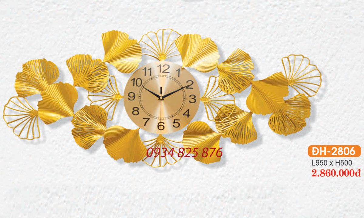 Đồng Hồ Decor Trang Trí Phòng Khách HF-987