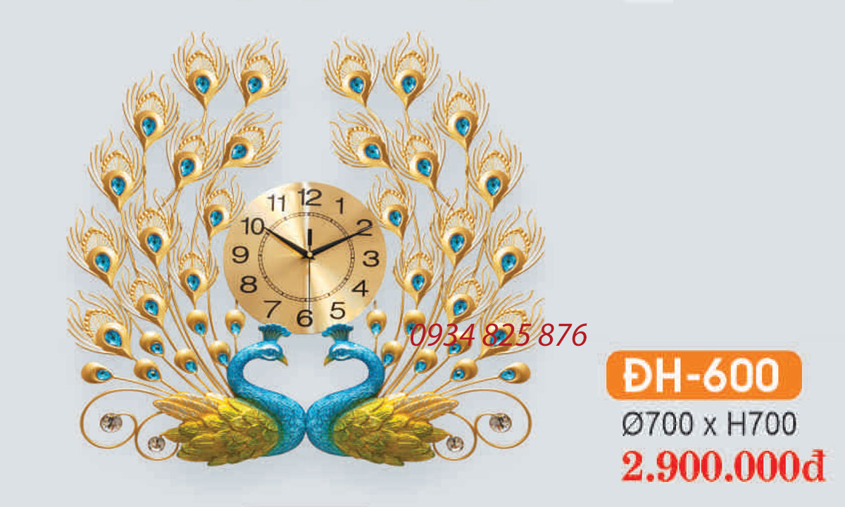Đồng Hồ Trang Trí Hiện Đại HF-2938